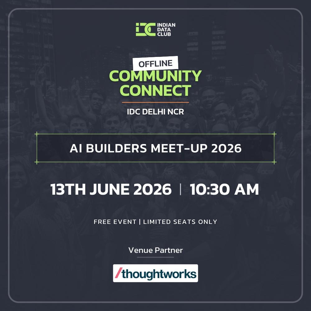 AI Builders Meet-up 2026: Delhi NCR