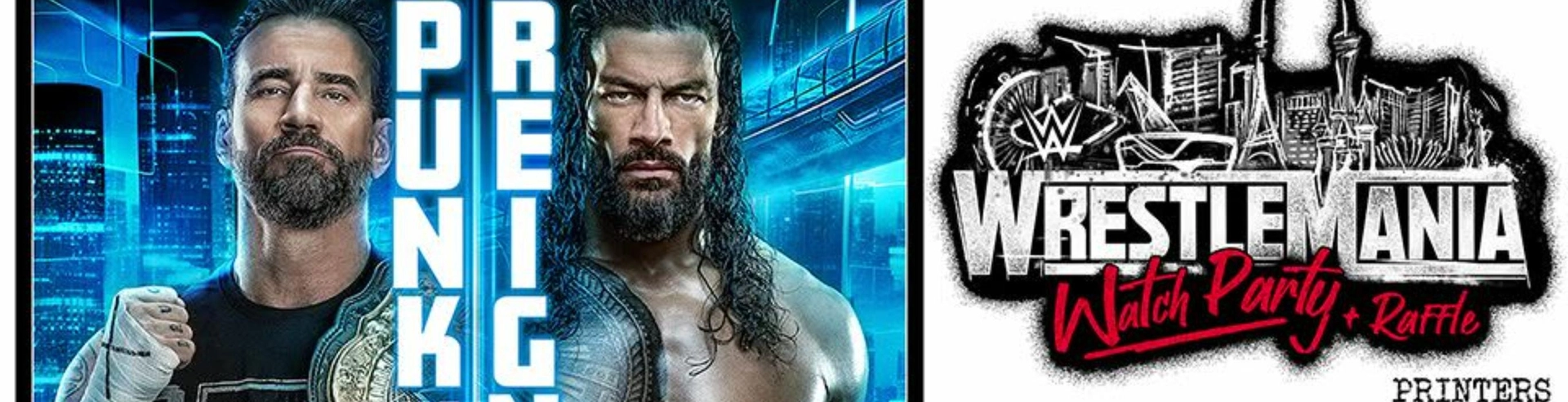 WrestleMania 42 Watch Party & Raffle Weekend at Printers Alley Night 2