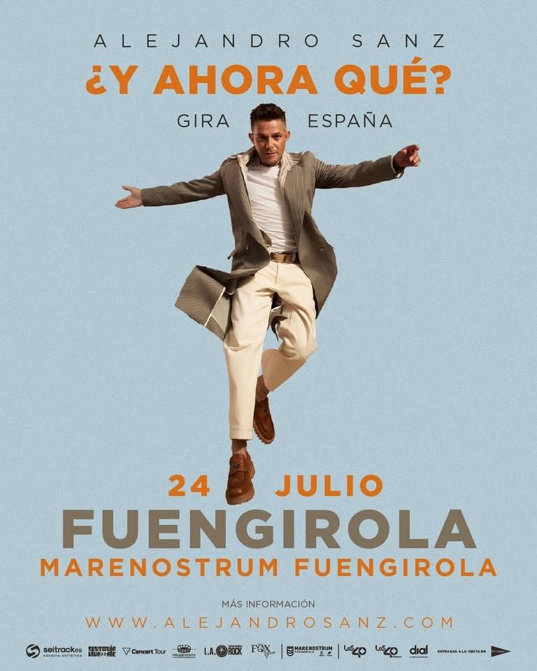 Alejandro Sanz - Gira '¿Y ahora qué?'