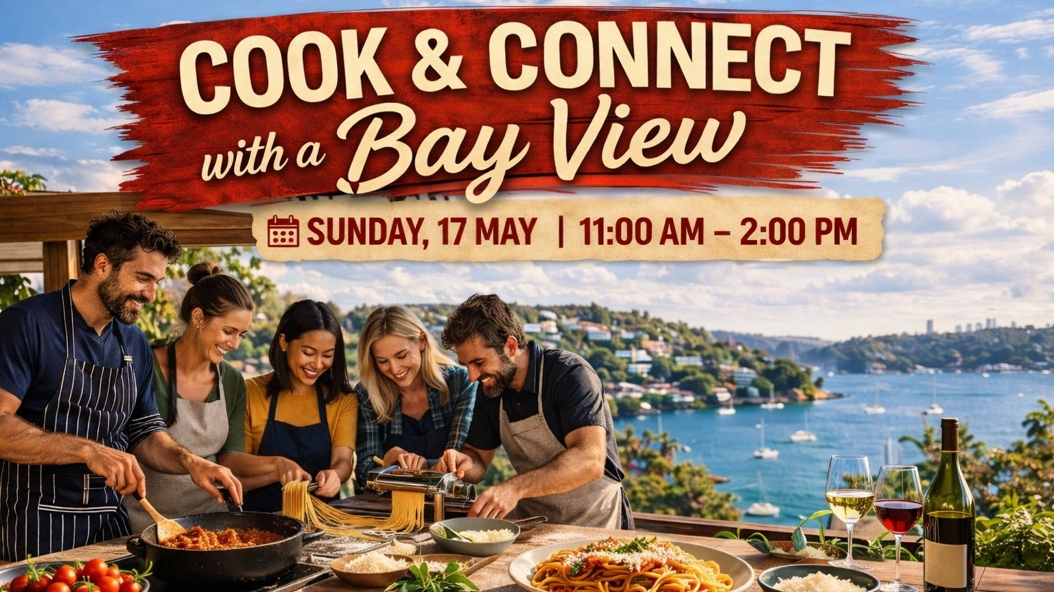 Cook & Connect with a Bay View