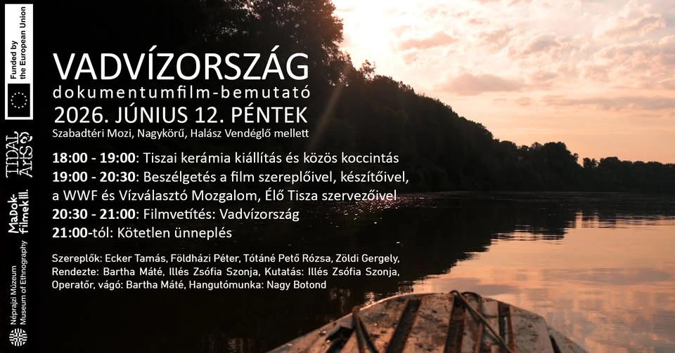 Vadvízország – dokumentumfilm-bemutató és kiállításmegnyitó