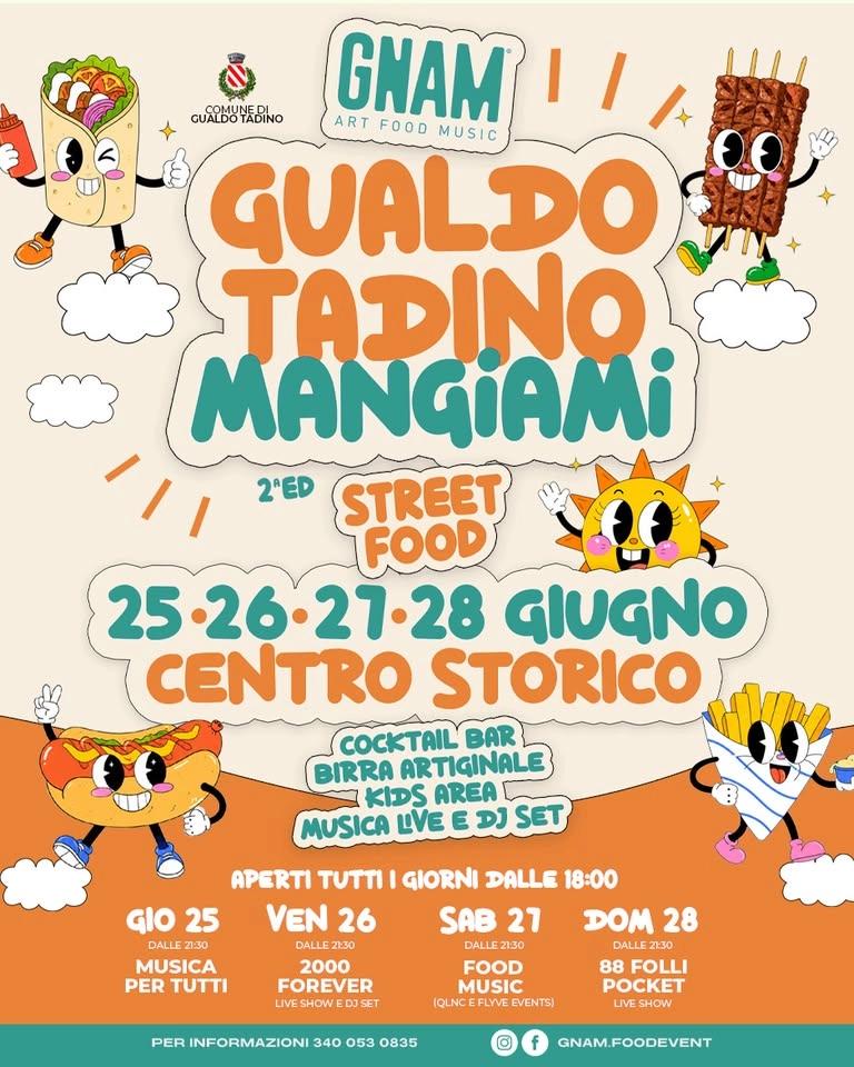 GUALDO TADINO MANGIAMI - Street food | 25-26-27-28 GIUGNO | GUALDO TADINO (PG)