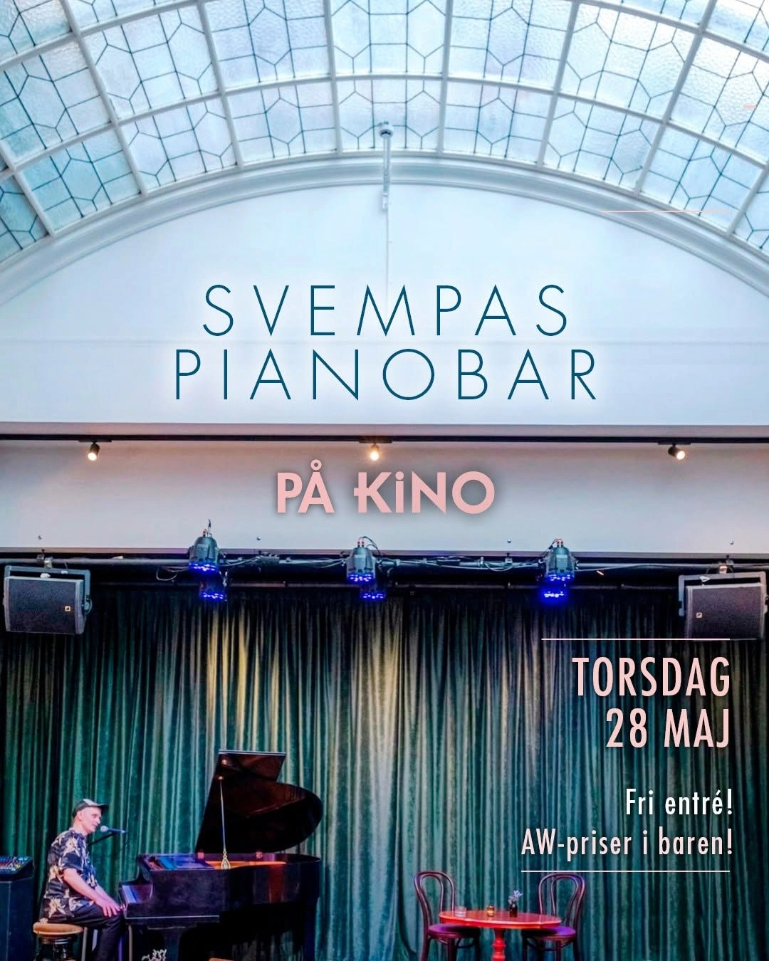 Svempas Pianobar på Kino
