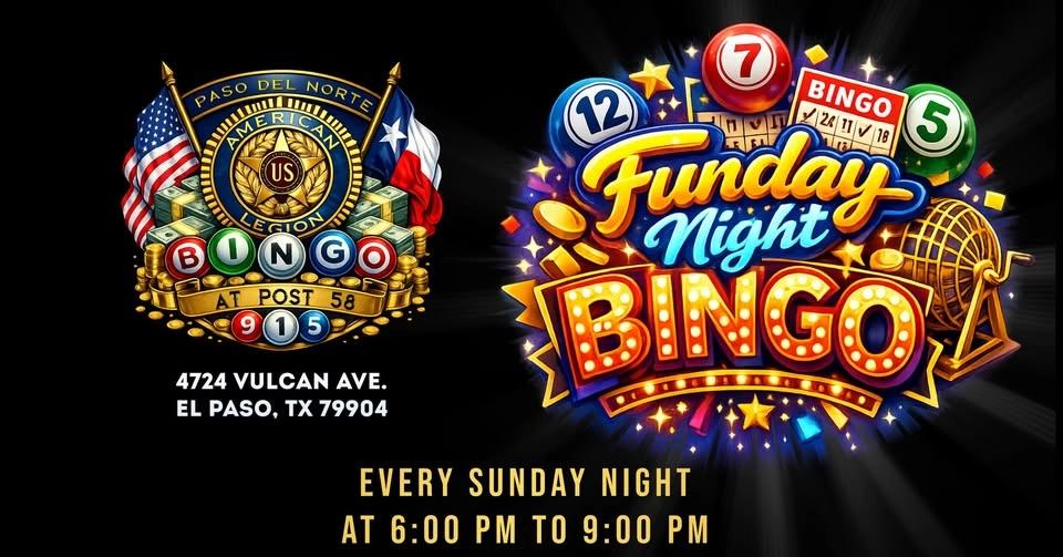 Funday Night Bingo