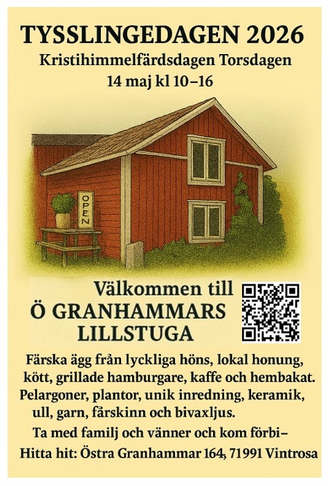 Tysslingedagen på Ö Granhammars Lillstuga