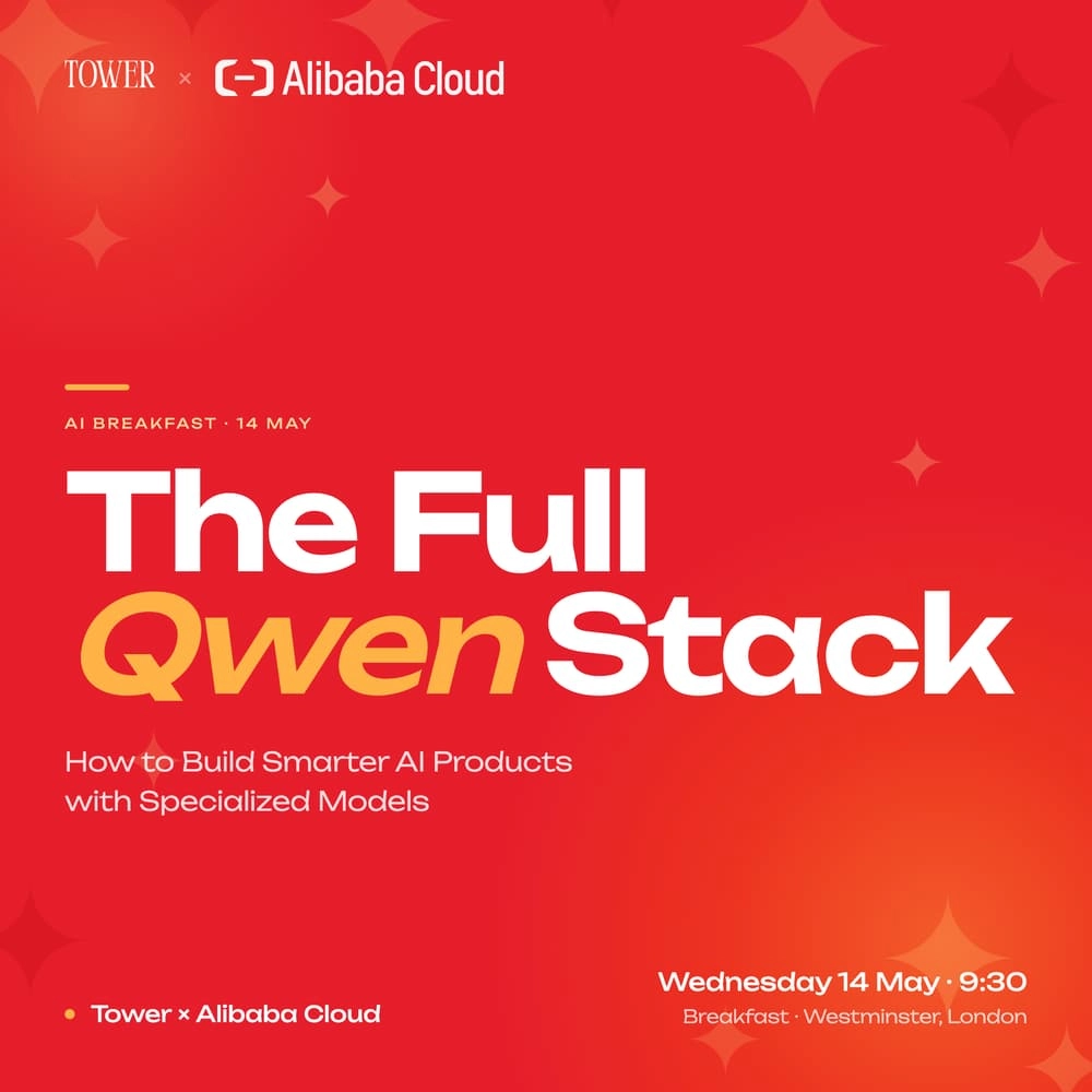 The Full Qwen Stack β AI Breakfast with Alibaba Cloud Γ Tower