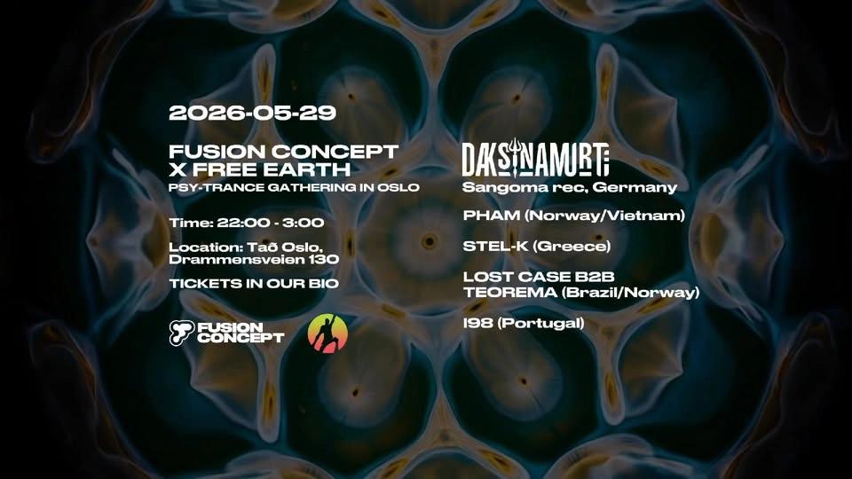 FUSION CONCEPT & FREE EARTH | PSY-TRANCE | DAKSINAMURTI (SANGOMA REC, GERMANY) & FUSION RESIDENTS