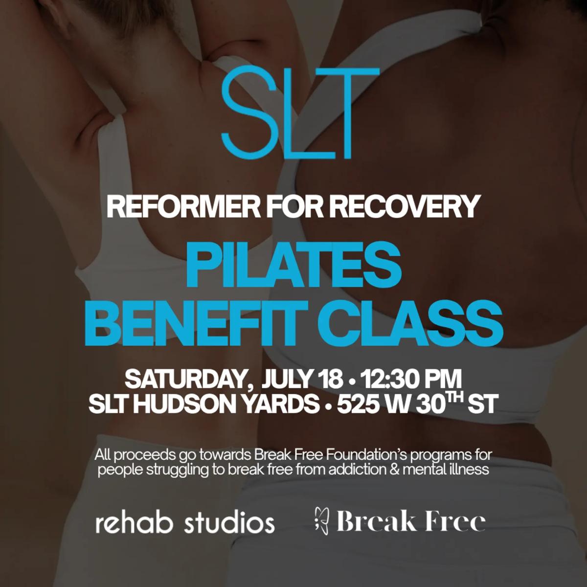 SLT X REHAB NY BENEFIT PILATES CLASS