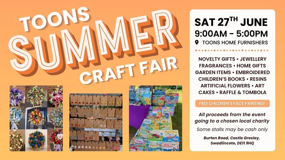 Toons Summer Craft Fair