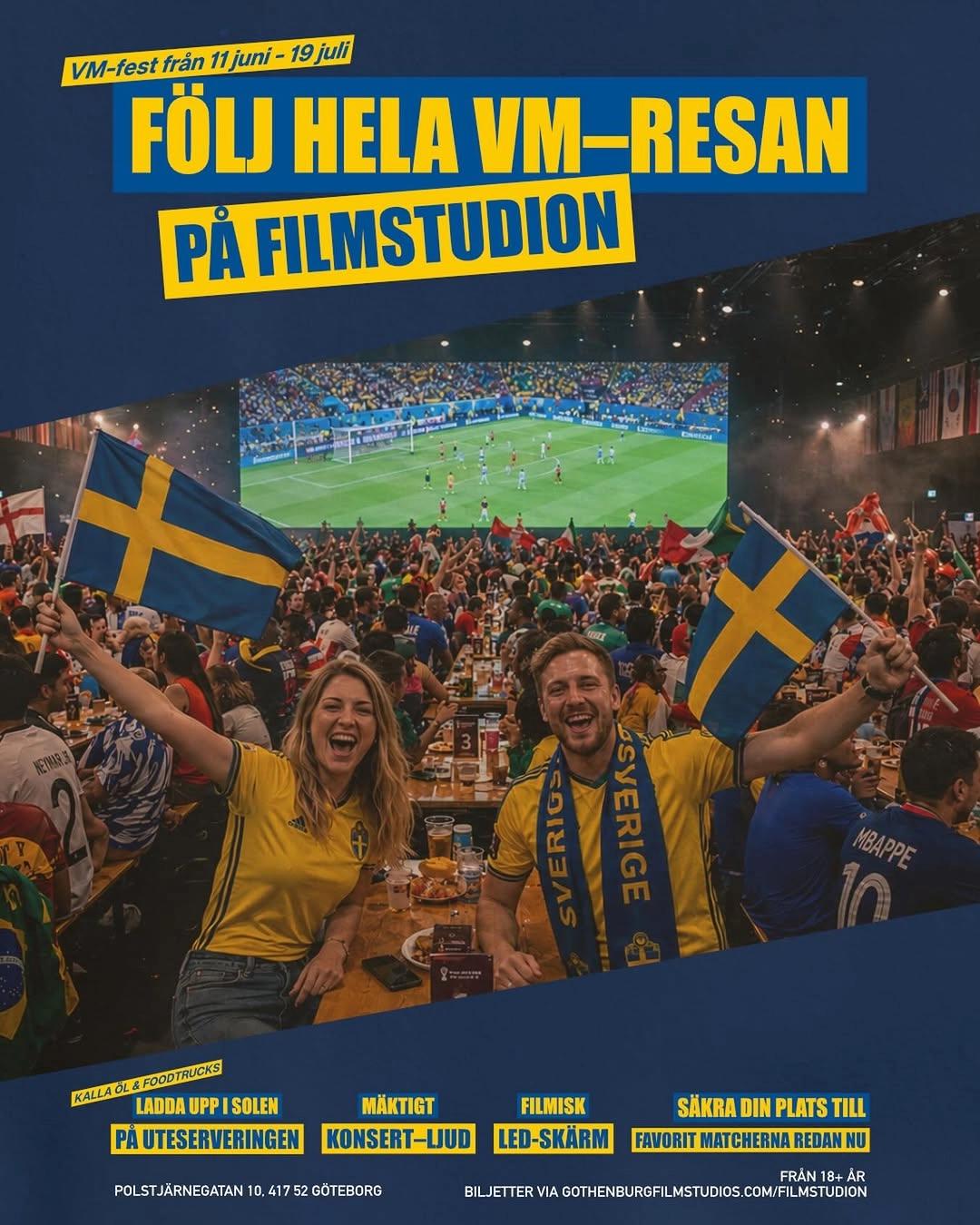 VM-fest på Filmstudion