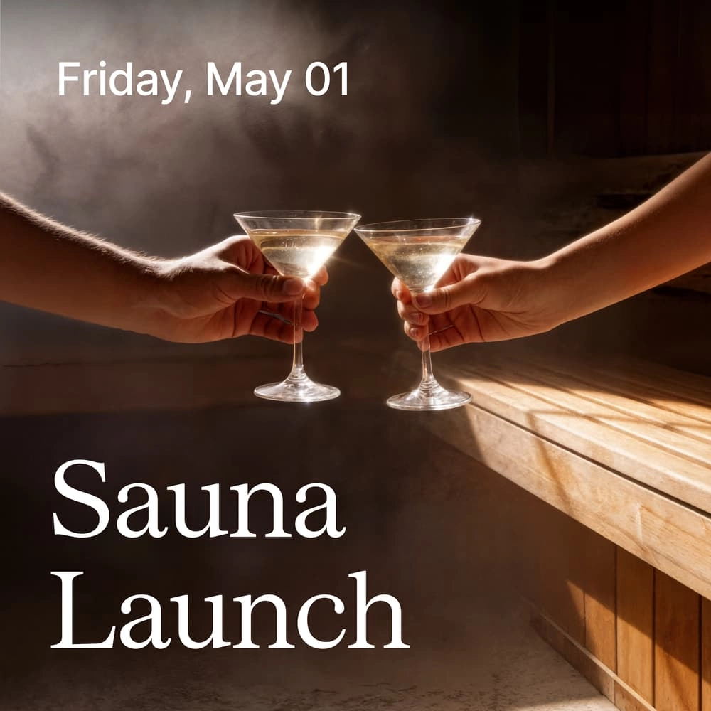 Sauna Launch Party