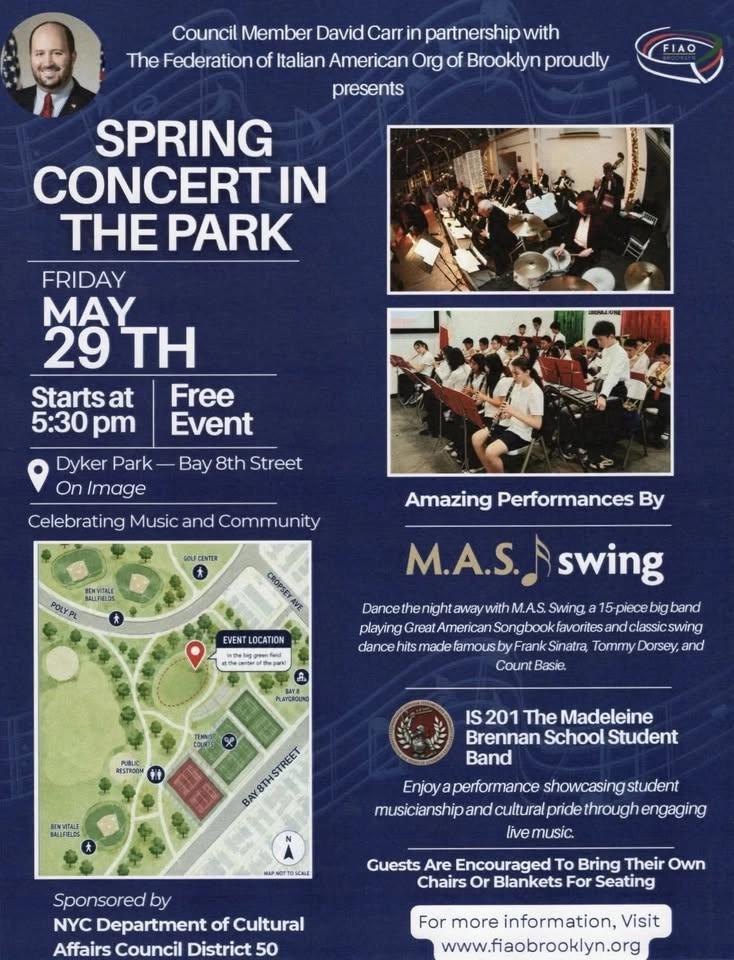 M.A.S. Swing Concert in the Park