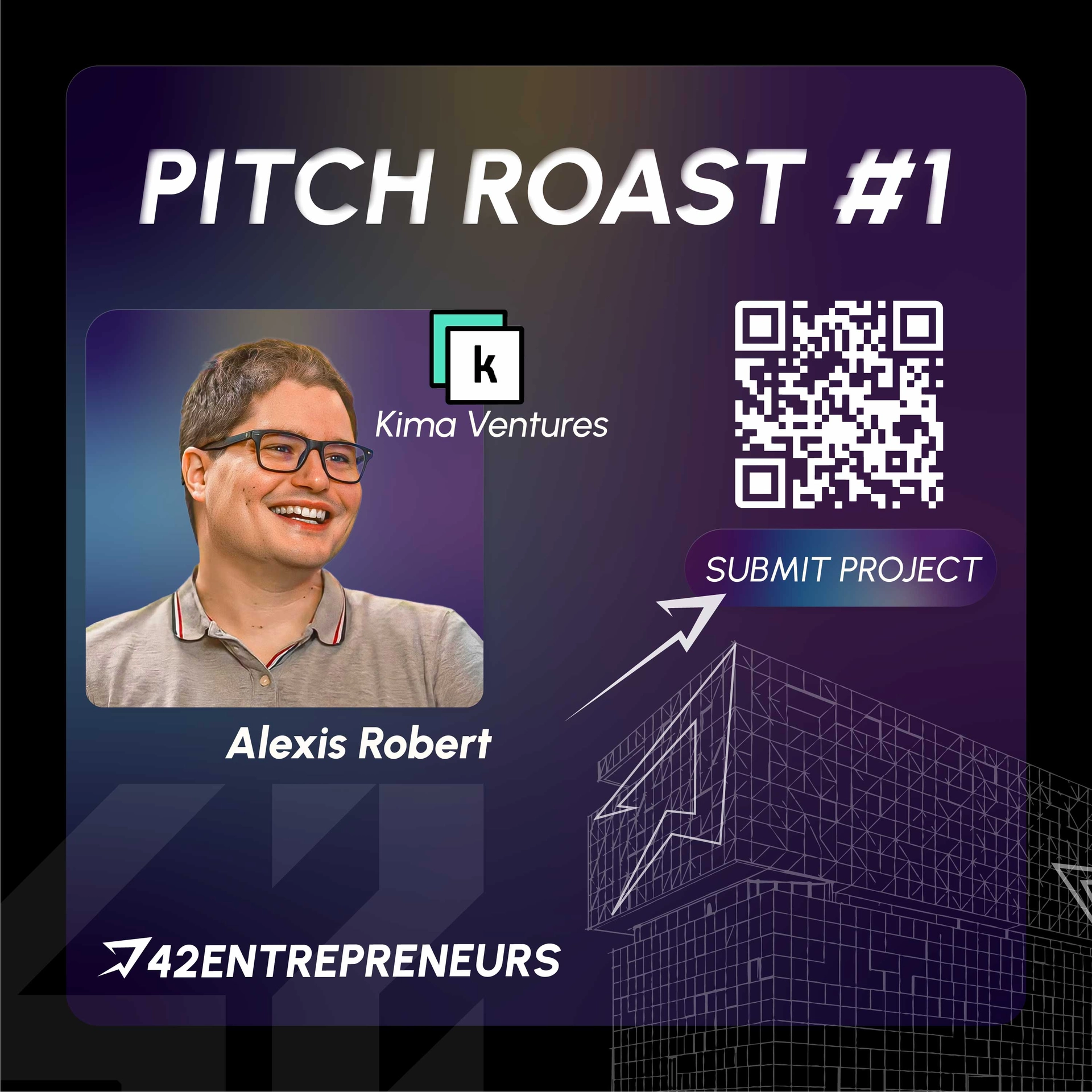 Pitch Roast #1 Pitch your startup to a Kima Ventures investor