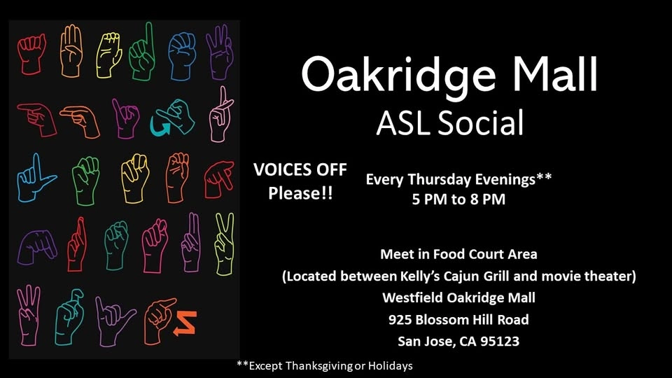 Oakridge Mall ASL Social