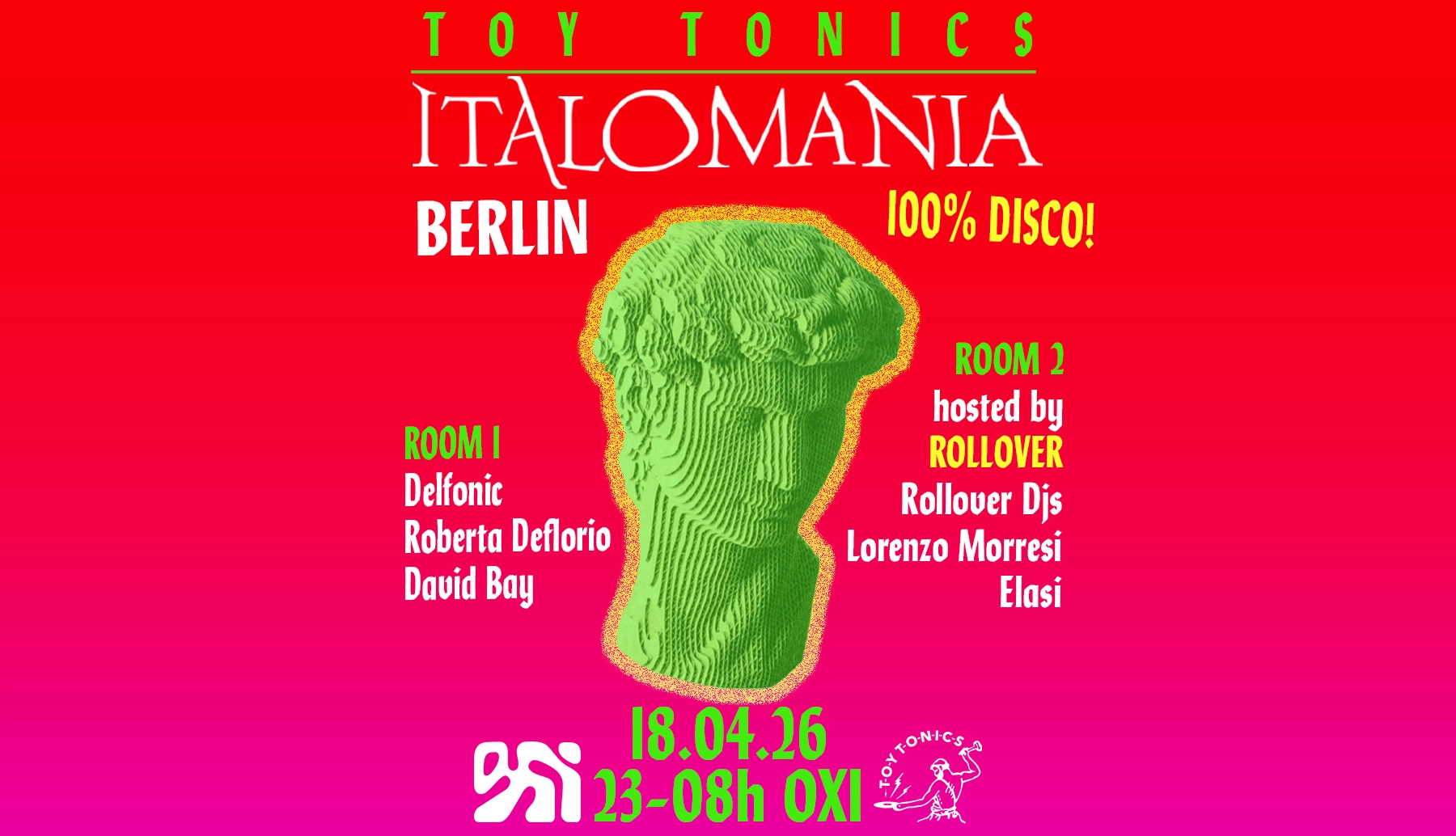 Toy Tonics presents ITALOMANIA