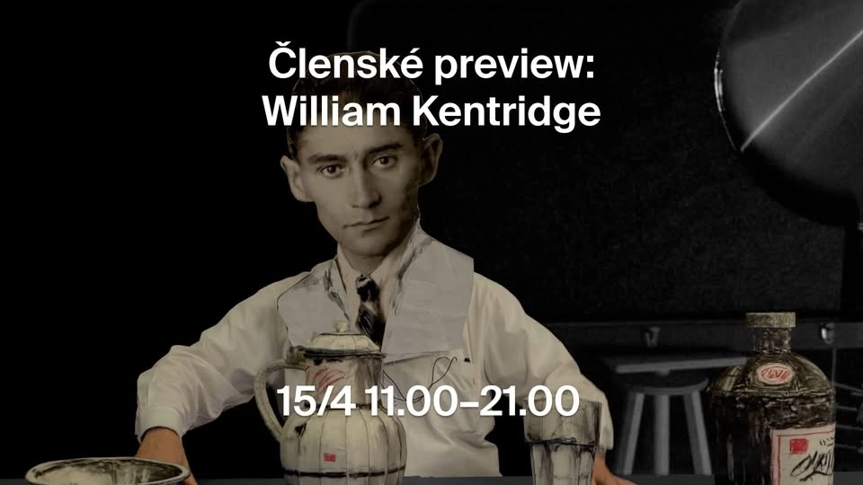 Členské preview výstavy William Kentridge: The Battle Between YES and NO