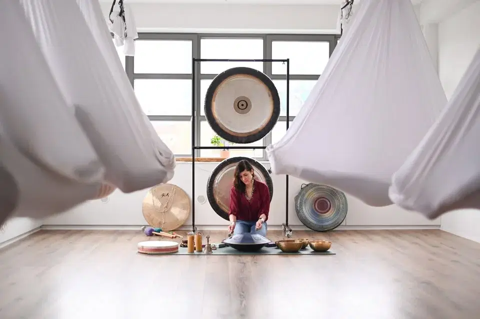 Aerial Gong and Sound Bath (NEW DATES)