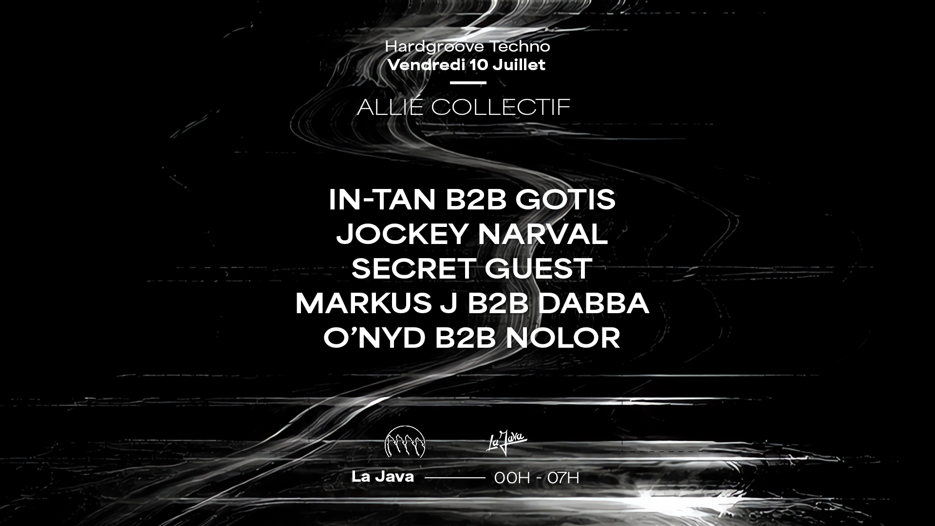 ALLIÉ: JOCKEY NARVAL, In-Tan b2b GOTIS & SECRET GUEST