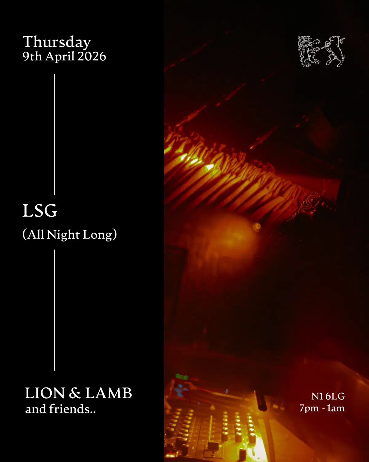 Lion & Lamb and Friends with LSG (All Night Long)