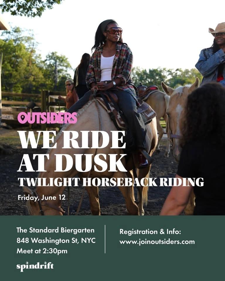 We Ride at Dusk: Twilight Horseback riding