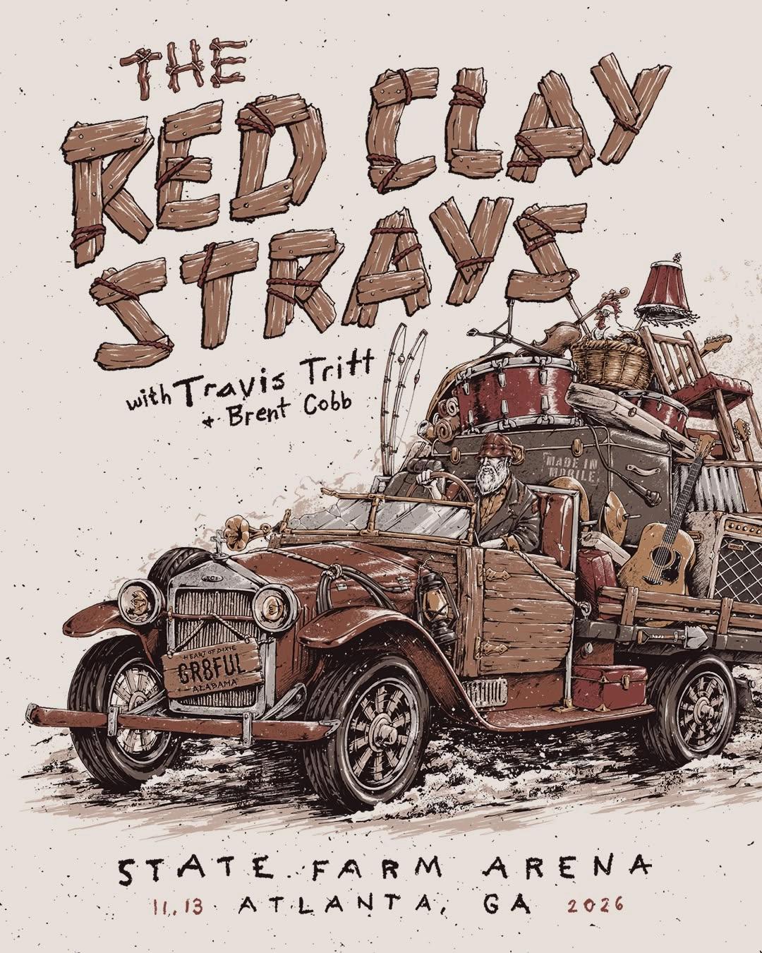 The Red Clay Strays with Travis Tritt & Brent Cobb