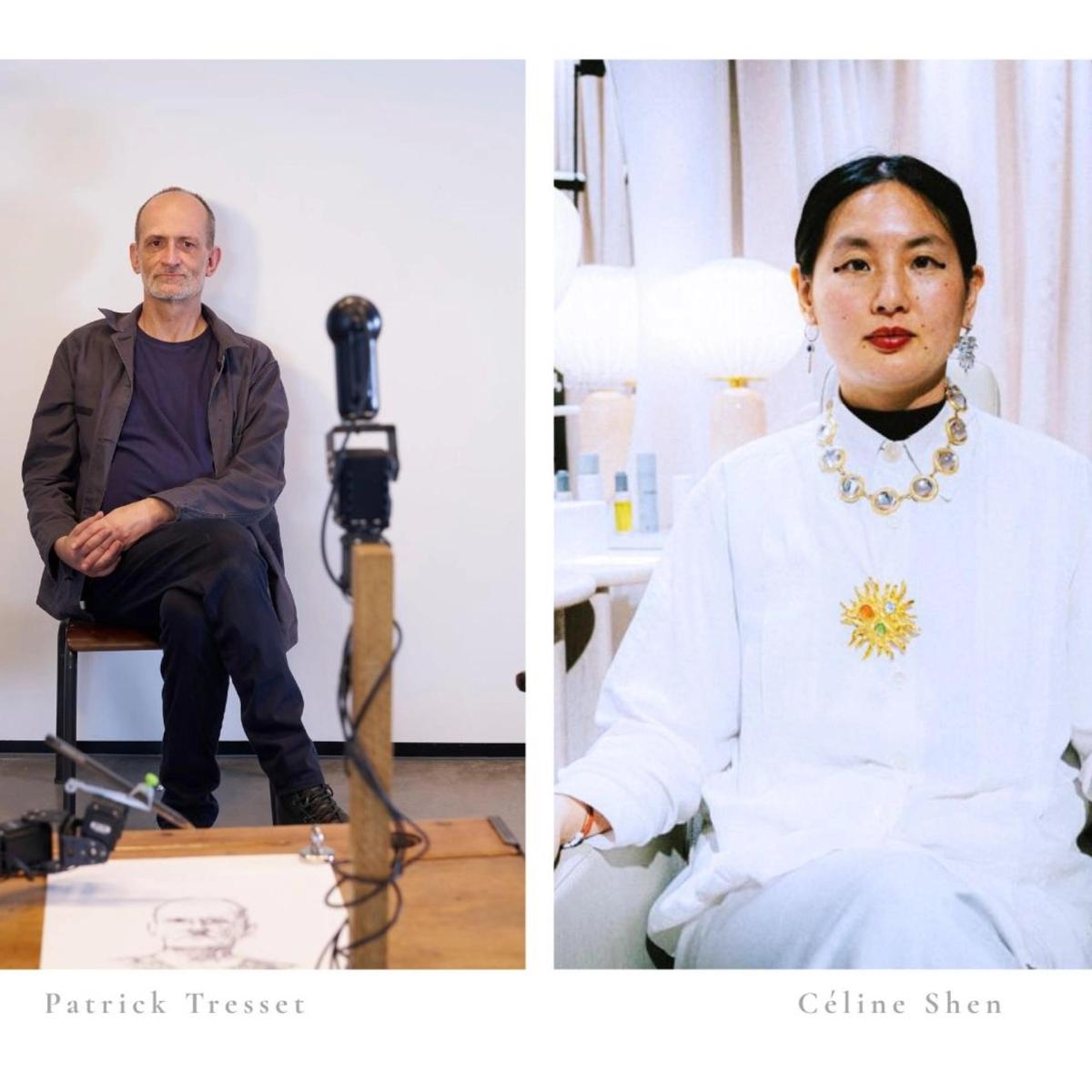Artist Talk - Patrick Tresset & Céline Shen