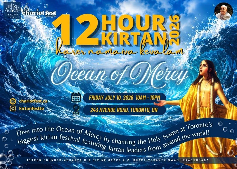 12 Hour Kirtan Toronto - Ocean of Mercy