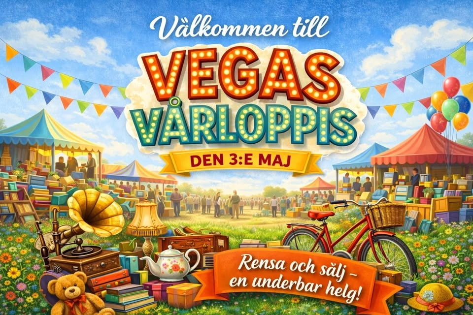 Vårloppis i Vega 3 maj