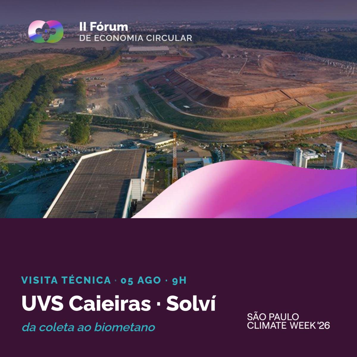Visita Unidade de Valorização Sustentável Caieiras
