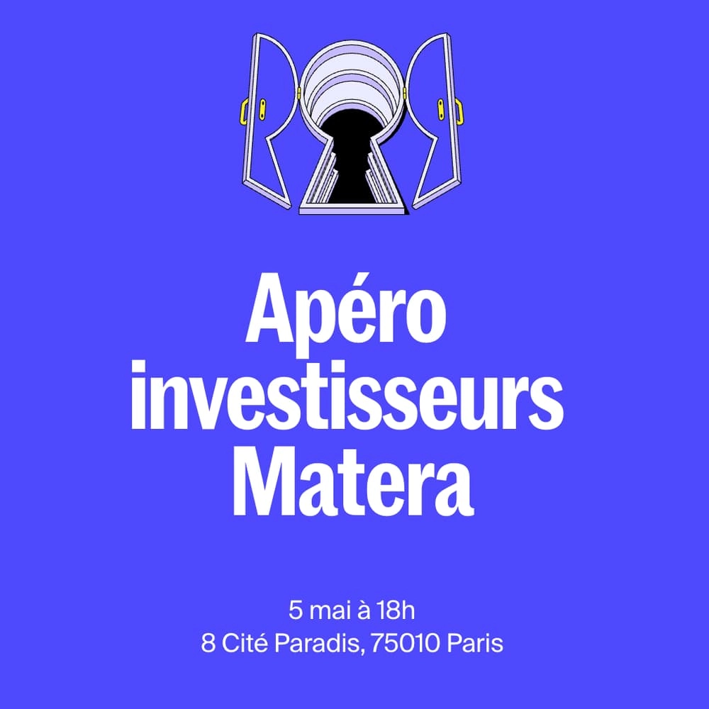 Apéro investisseurs Matera