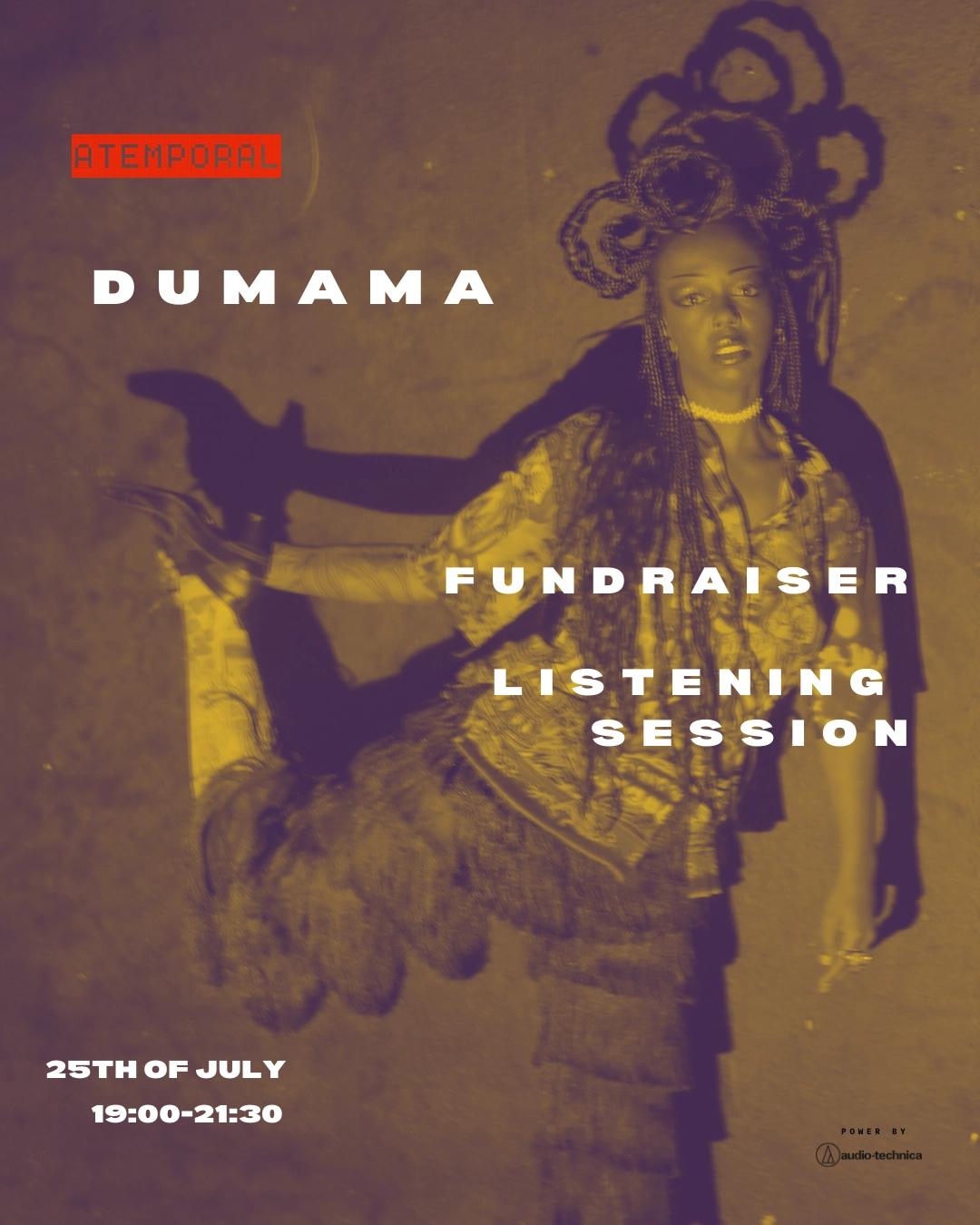 Dumama Listening Session: Towards an Expanse , Q&A & Fundraiser for Housing Support