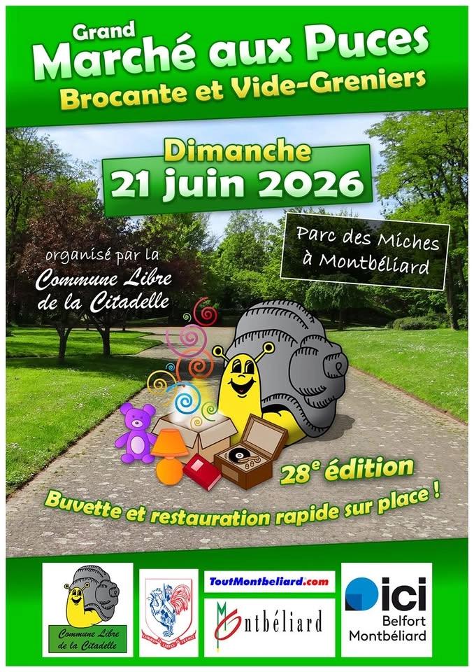 Participation à la brocante des Miches à Montbéliard