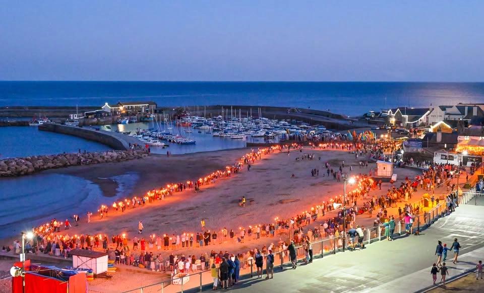 Lyme Regis Torchlight Procession