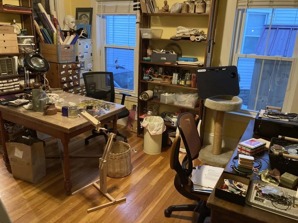 Open Studios at Alex and Ilana's House!