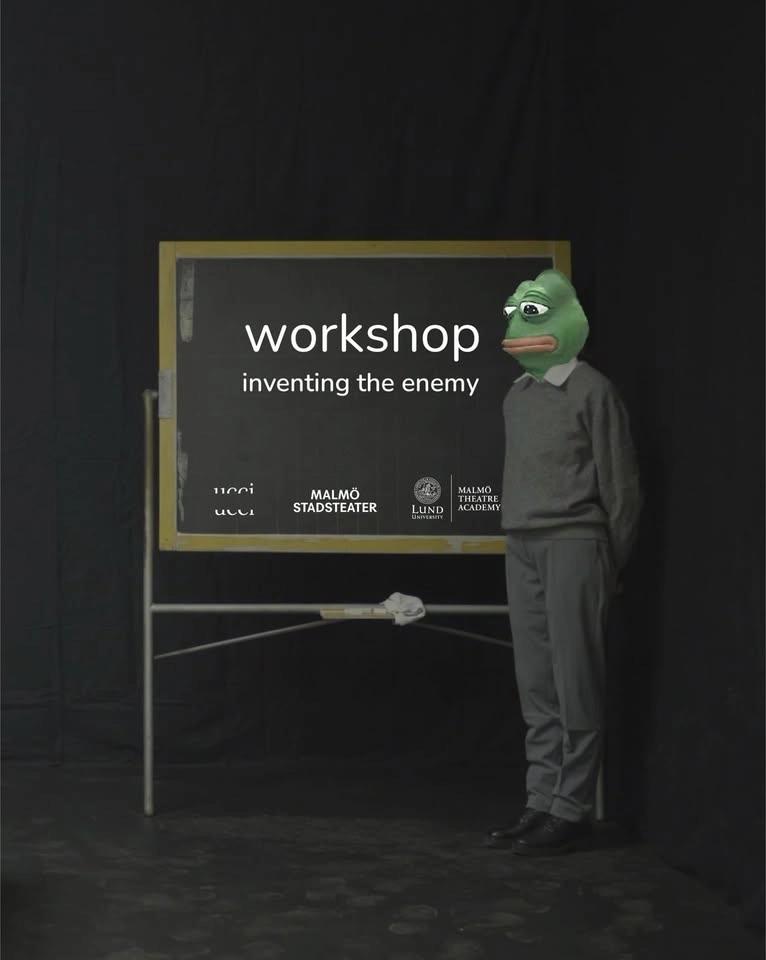 Inventing the enemy - Workshop - Malmö Stadsteater / UCCI UCCI