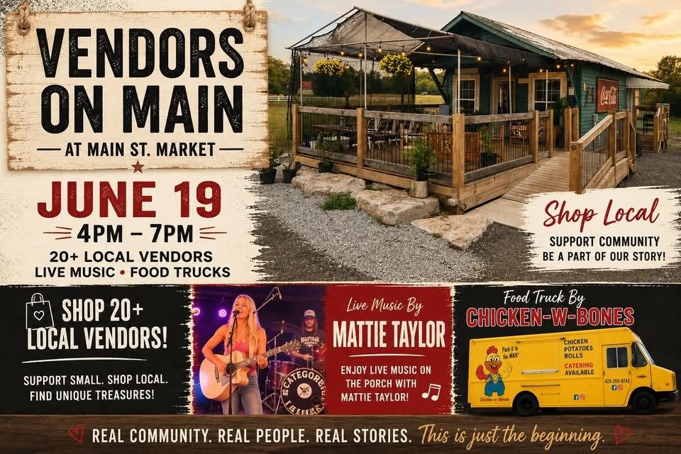 Vendors on Main at Main Street Market
