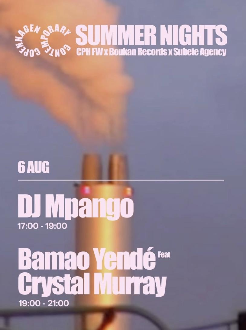 CC Summer Nights x CPHFW x Boukan Records x Subete Agency