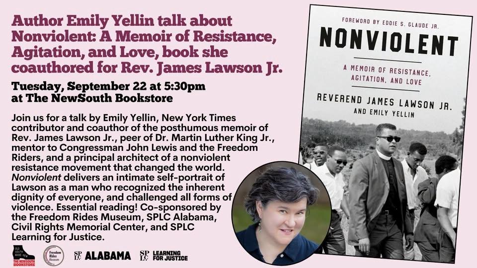 Emily Yellin talk about Nonviolent, book she coauthored for Rev. James Lawson Jr.