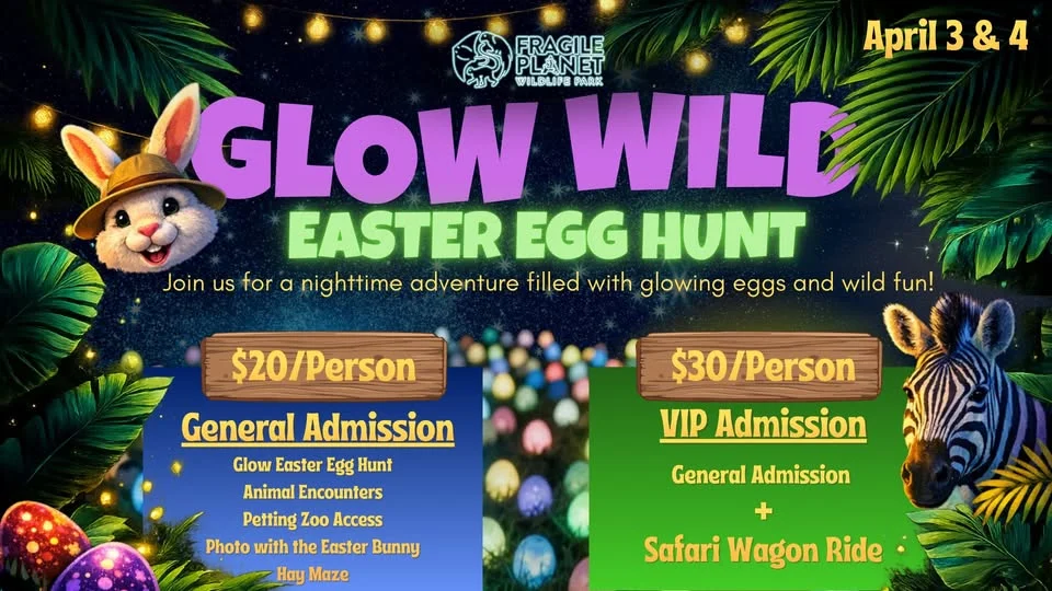 GLOW WILD Easter Egg Hunt