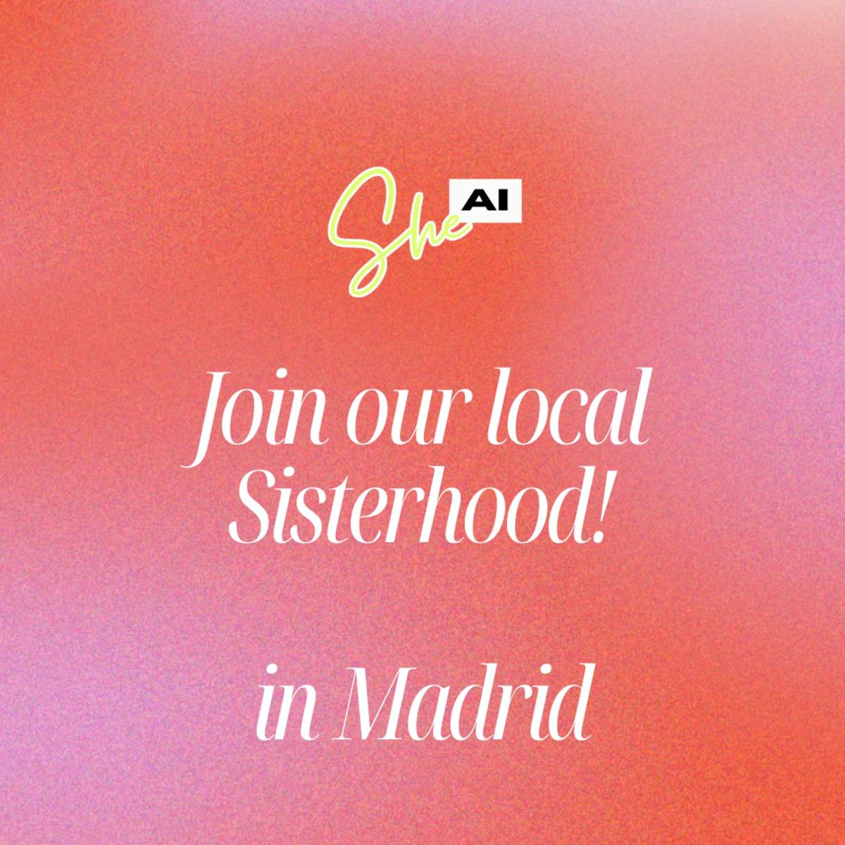 SheAI Madrid: Coworking, Coffee & AI Chat