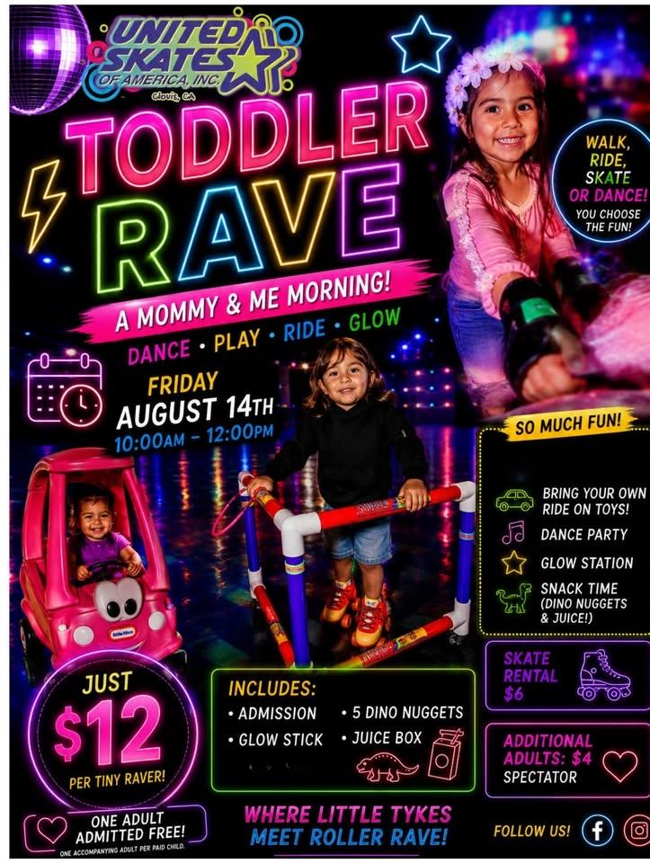TODDLER RAVE