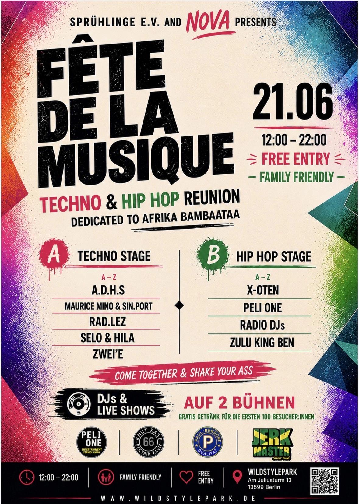 Fete de la Musique im Wildstylepark