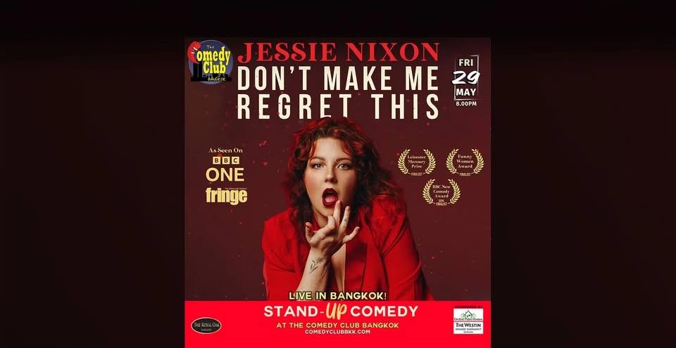 Stand-Up Comedy - JESSIE NIXON - 'Don't Make Me Regret This' (𝘌𝘥𝘪𝘯𝘣𝘶𝘳𝘨𝘩 𝘍𝘳𝘪𝘯𝘨𝘦)!