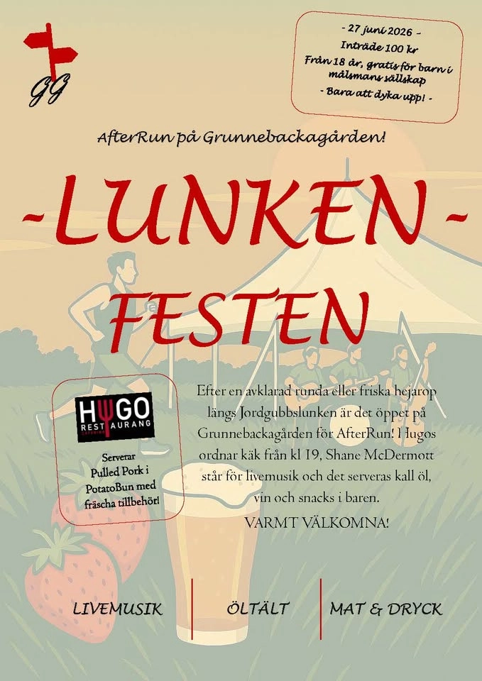 🌞Lunkenfest på Grunnebackagården!🍓