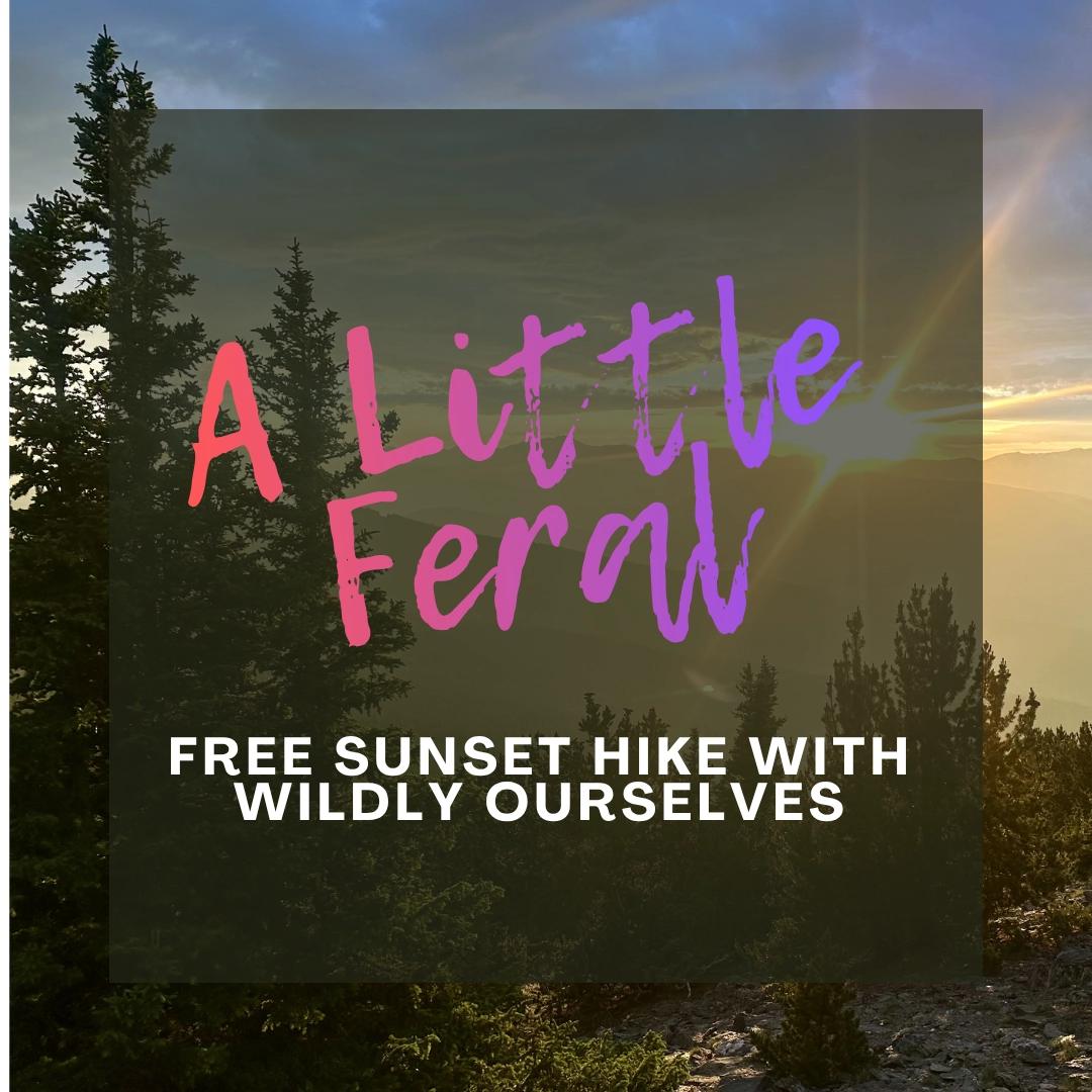 A Little Feral: A free sunset hike with Wildly Ourselves