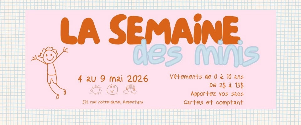 La semaine des minis 👶🏻