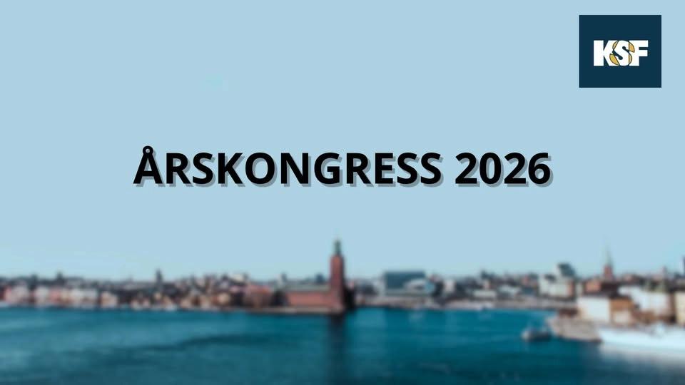 KSF:s årskongress 2026
