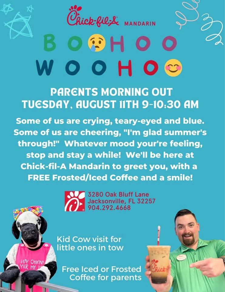 Boo Hoo Woo Hoo Parent Morning Out Event