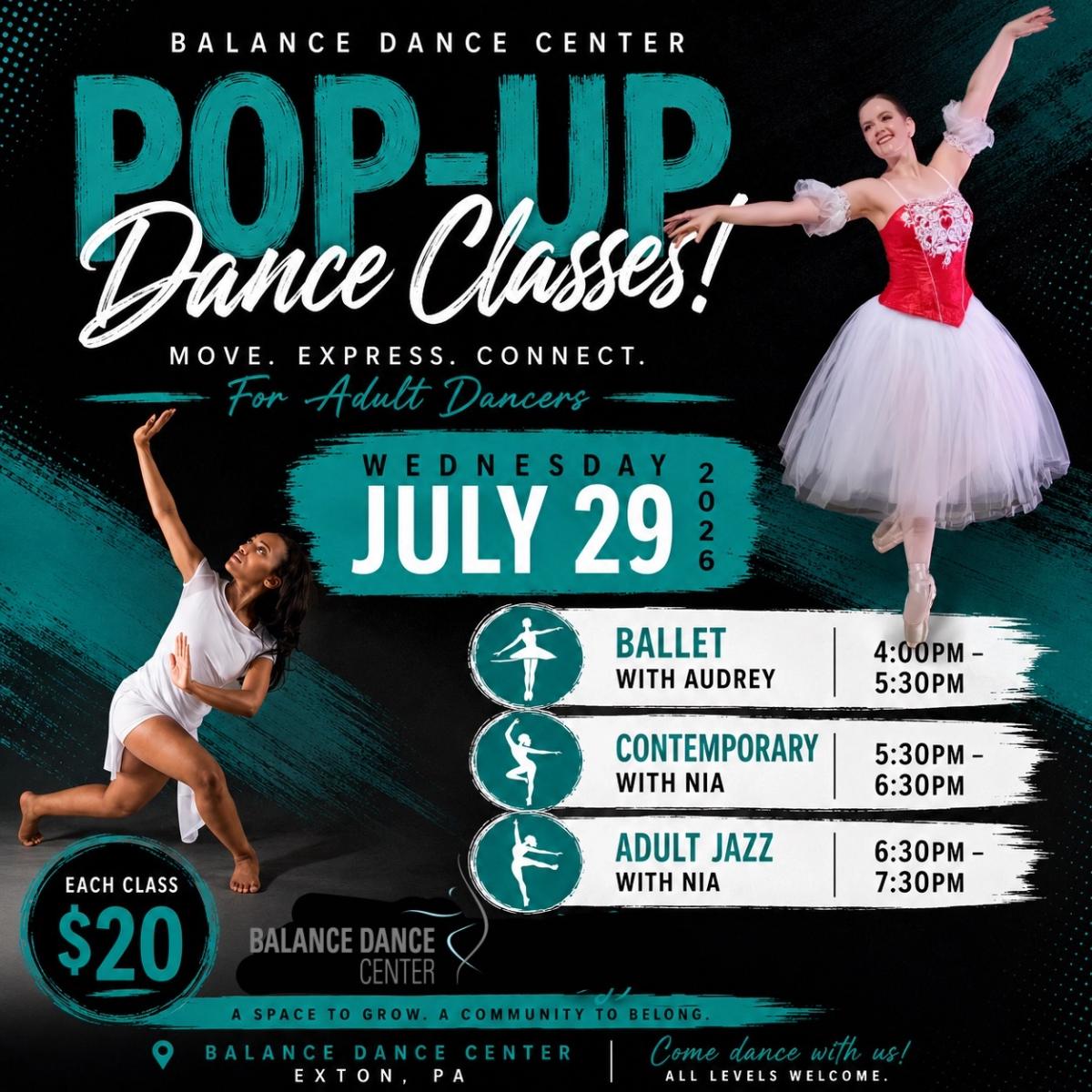 Adult Ballet Class