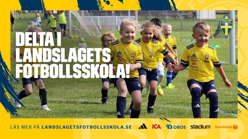 Anmälan öppnad till Sommar Camp Landslagets Fotbollskola!